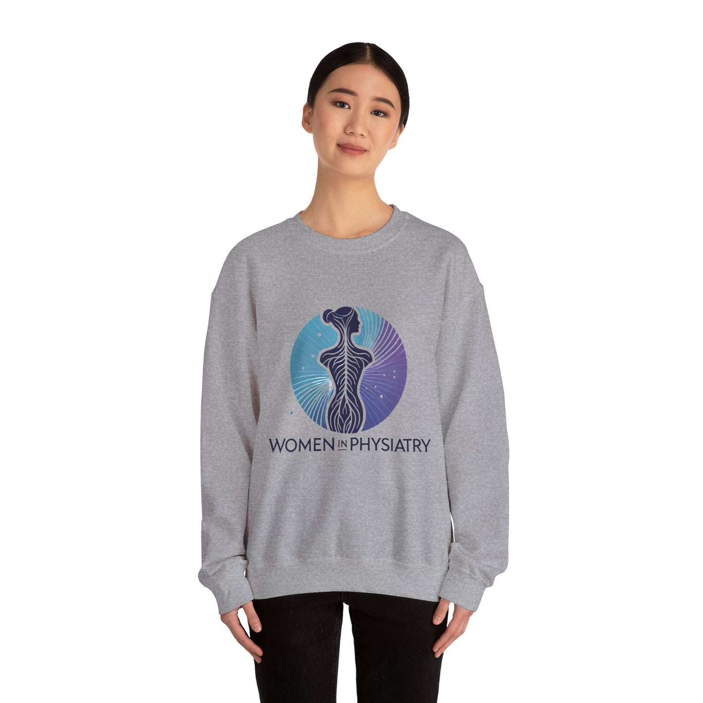 Women in Physiatry Crewneck Sweatshirt - Unisex Heavy Blend