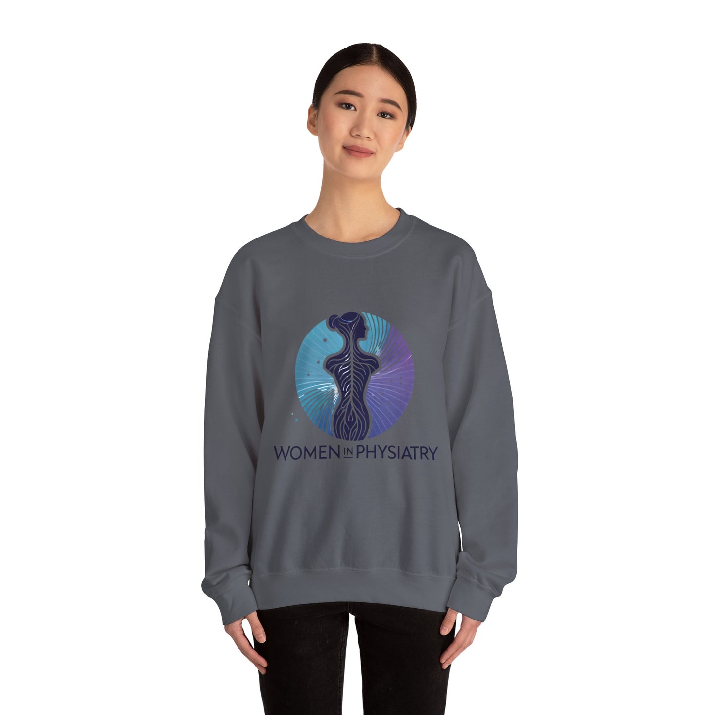Women in Physiatry Crewneck Sweatshirt - Unisex Heavy Blend