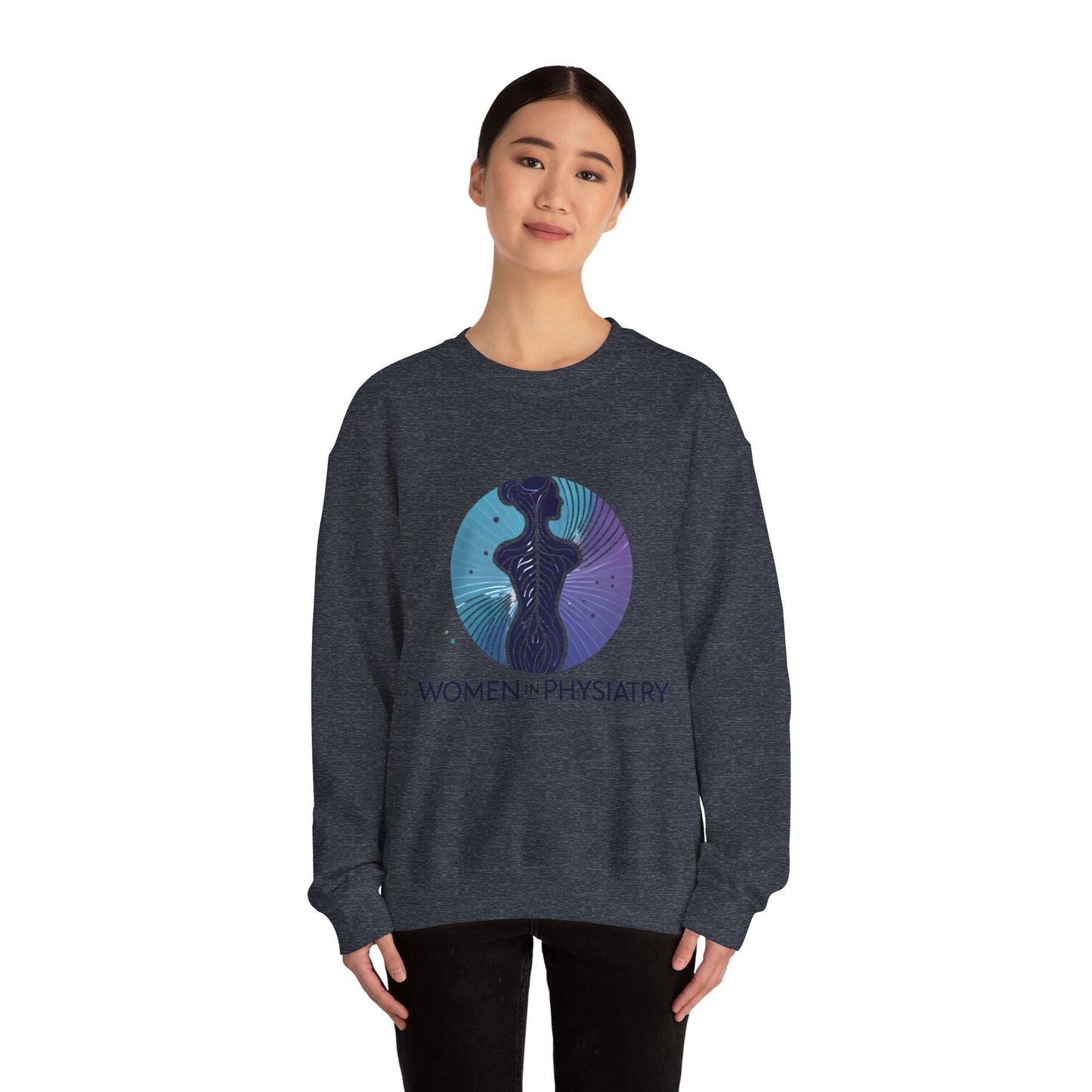 Women in Physiatry Crewneck Sweatshirt - Unisex Heavy Blend