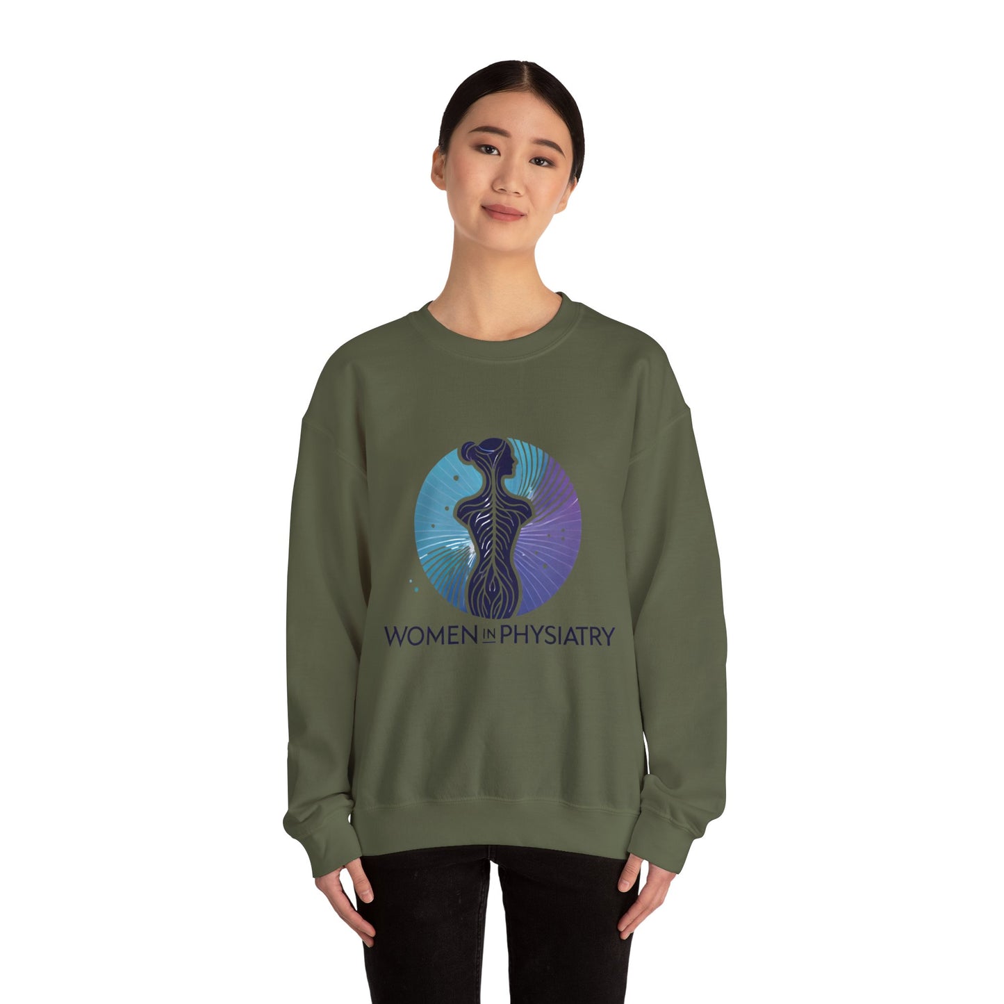 Women in Physiatry Crewneck Sweatshirt - Unisex Heavy Blend