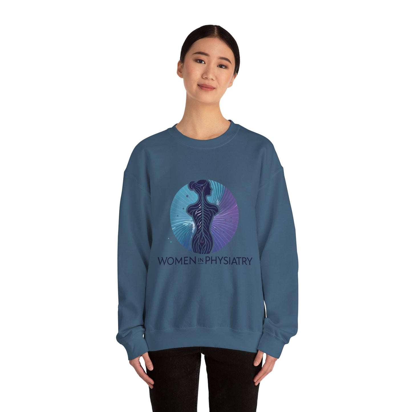 Women in Physiatry Crewneck Sweatshirt - Unisex Heavy Blend