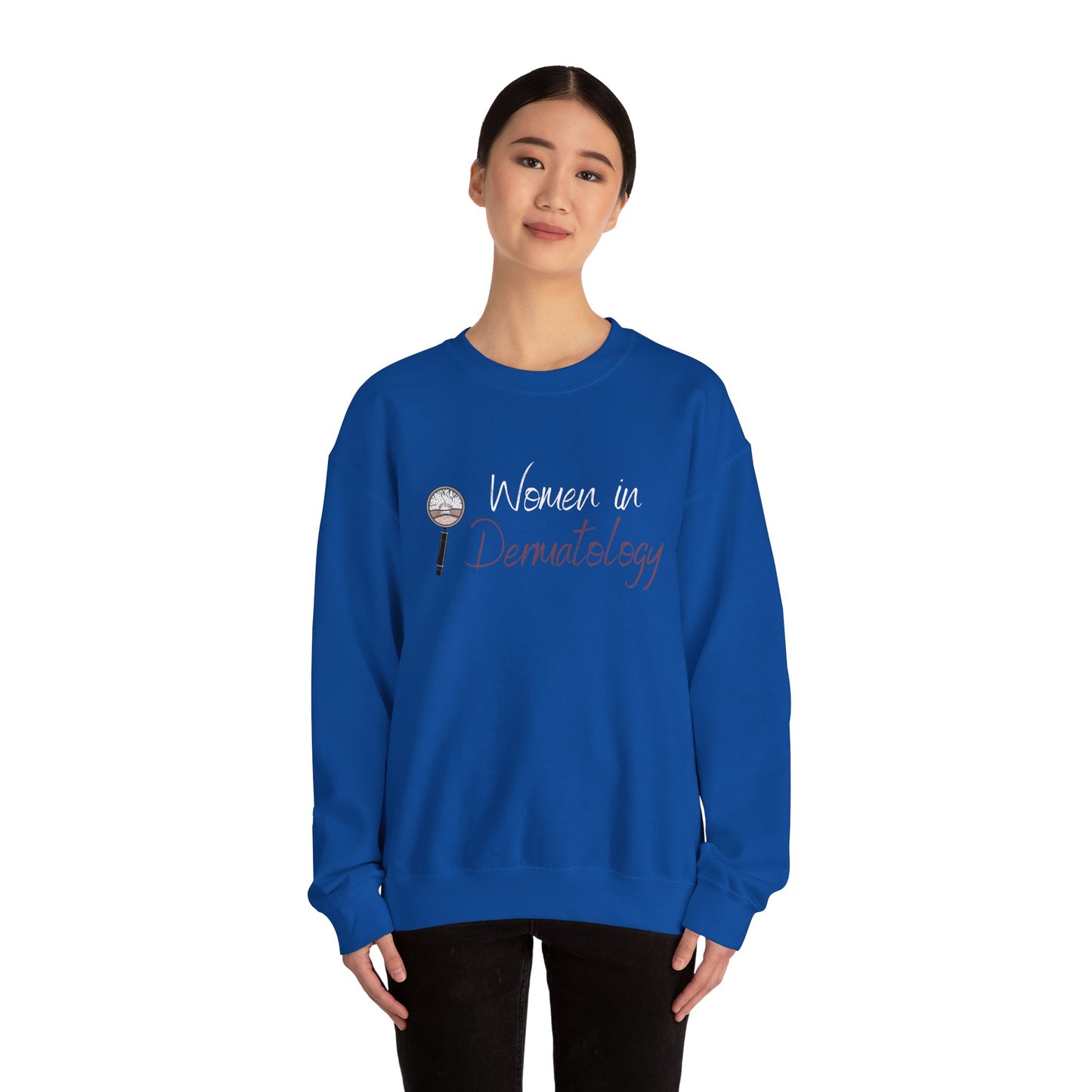 Women in Dermatology Unisex Heavy Blend™ Crewneck Sweatshirt