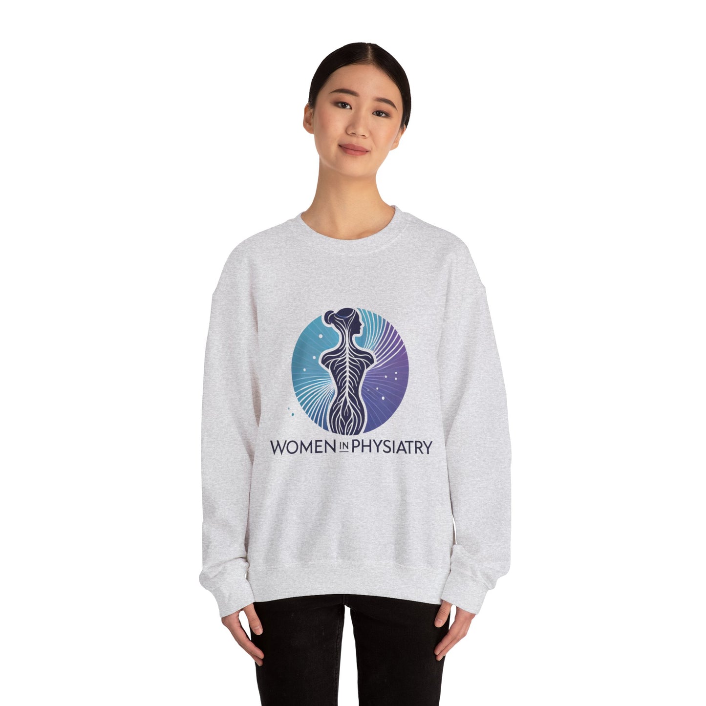 Women in Physiatry Crewneck Sweatshirt - Unisex Heavy Blend