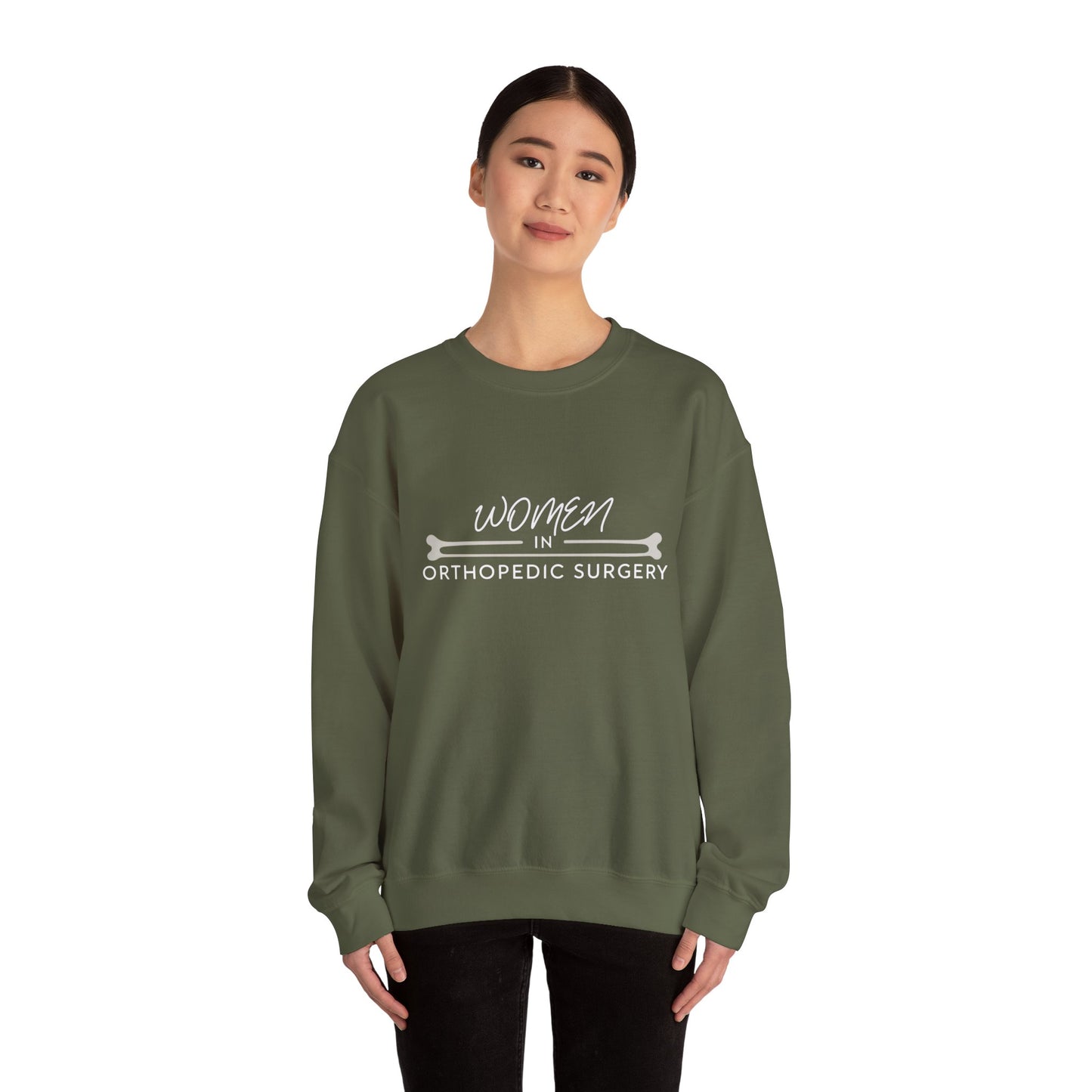 Women in Orthopedic Surgery Graphic Unisex Crewneck Sweatshirt