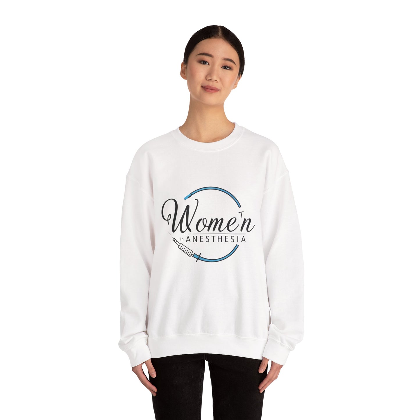 Women in Anesthesia Crewneck Sweatshirt - Unisex Heavy Blend™