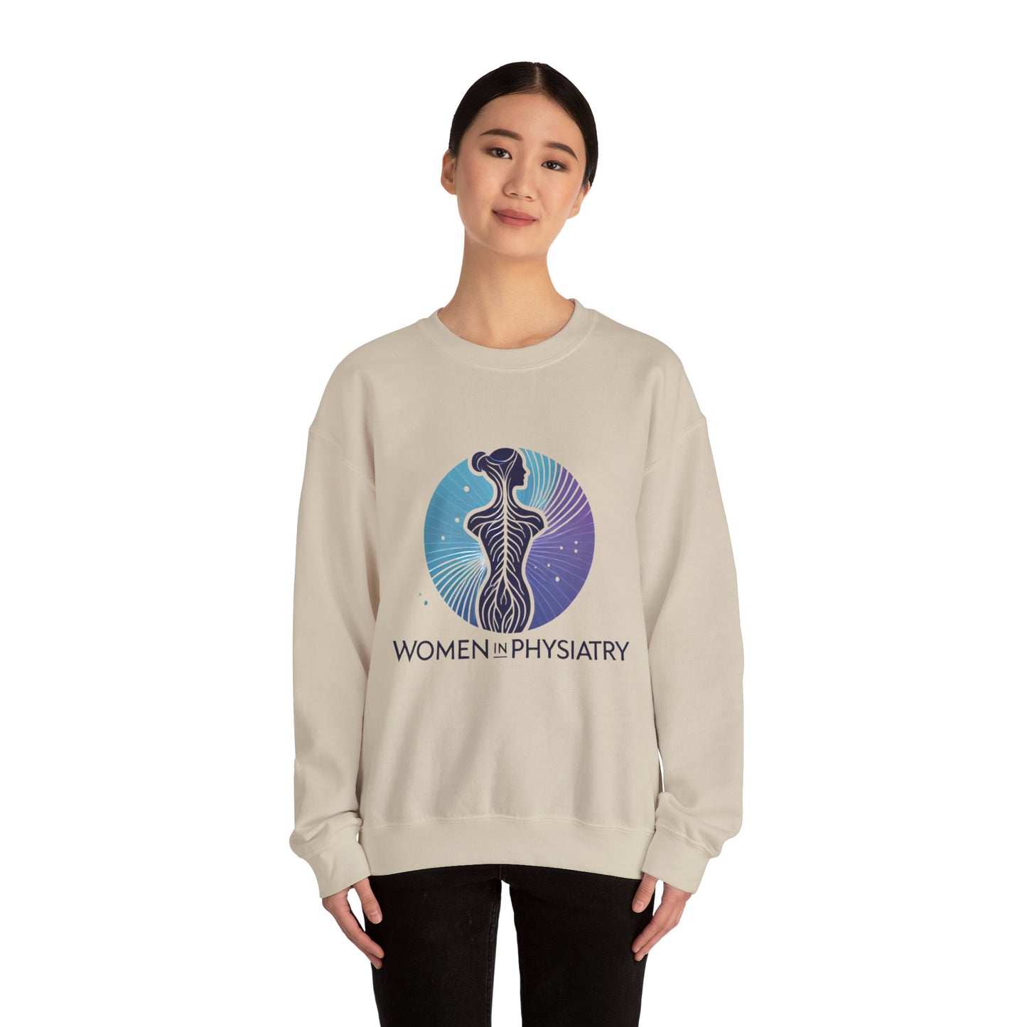 Women in Physiatry Crewneck Sweatshirt - Unisex Heavy Blend
