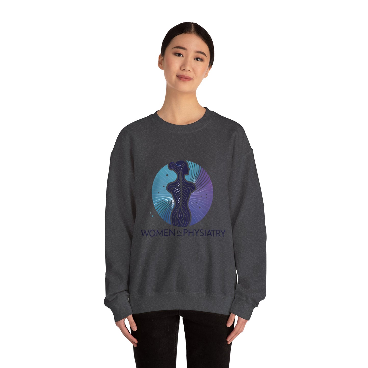 Women in Physiatry Crewneck Sweatshirt - Unisex Heavy Blend