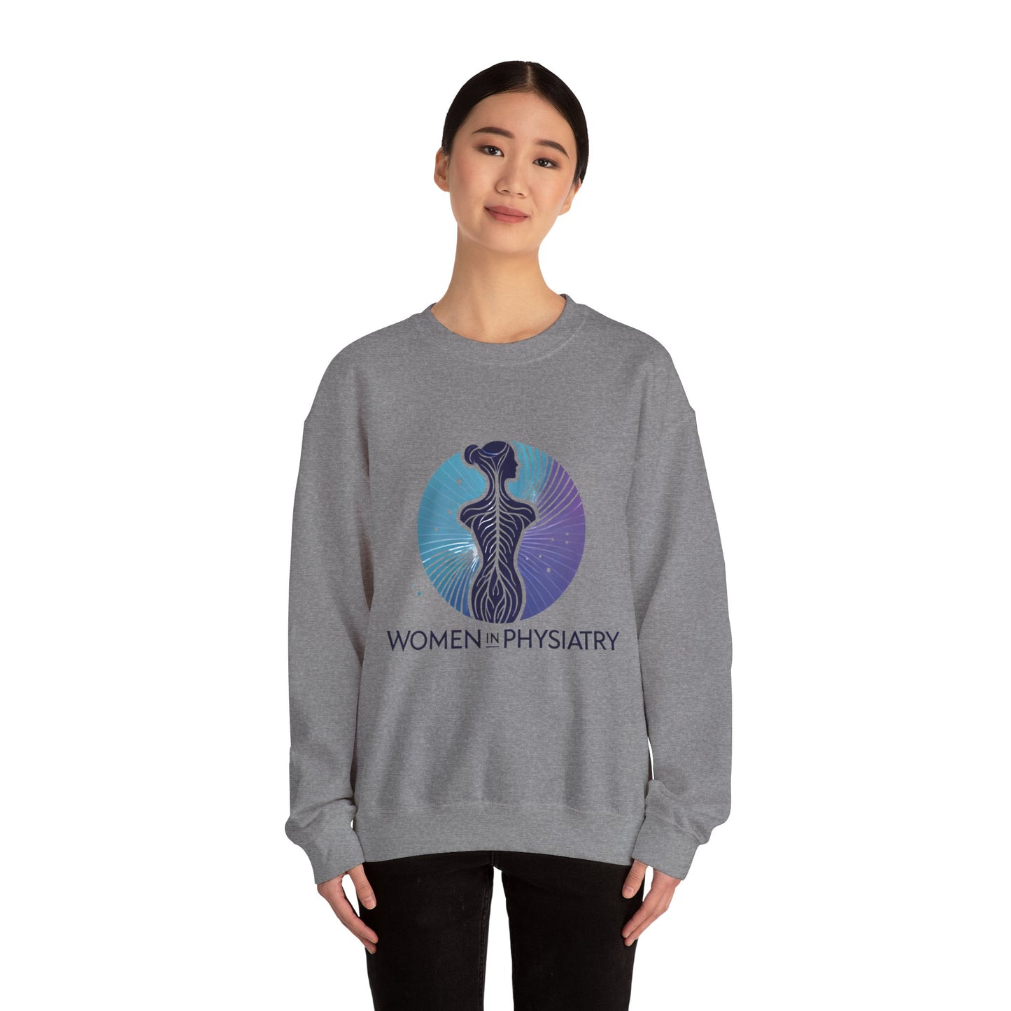 Women in Physiatry Crewneck Sweatshirt - Unisex Heavy Blend