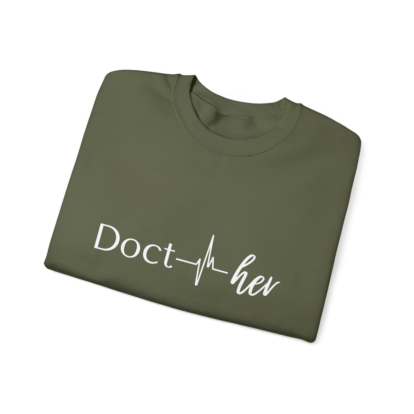Doct- her Unisex Heavy Blend™ Crewneck Sweatshirt