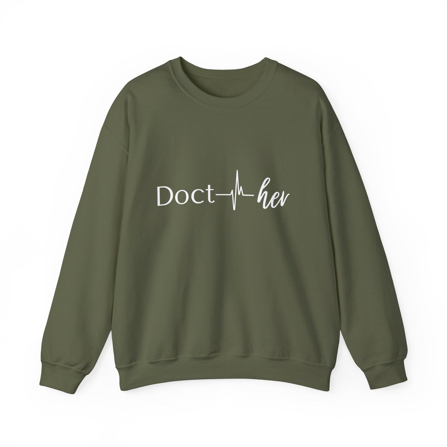 Doct- her Unisex Heavy Blend™ Crewneck Sweatshirt