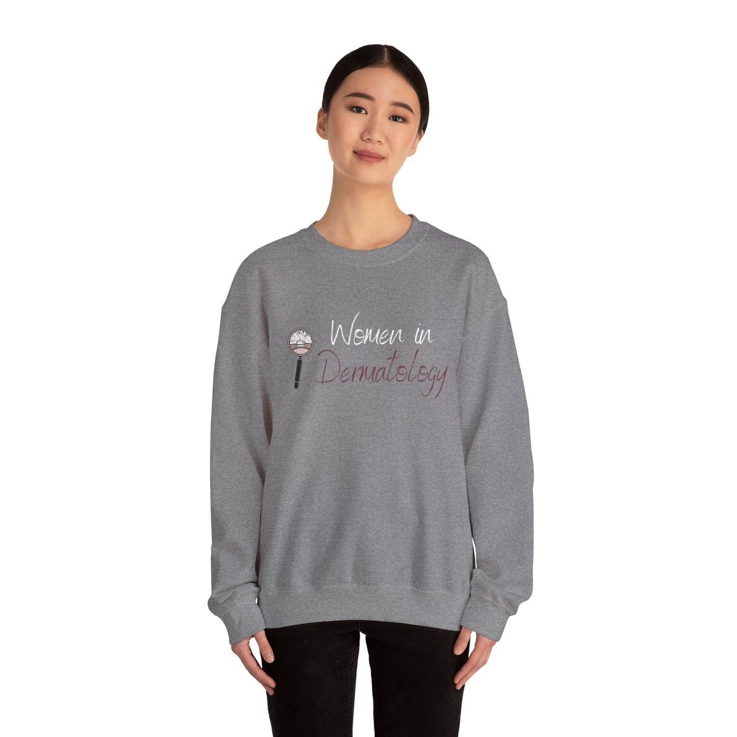 Women in Dermatology Unisex Heavy Blend™ Crewneck Sweatshirt