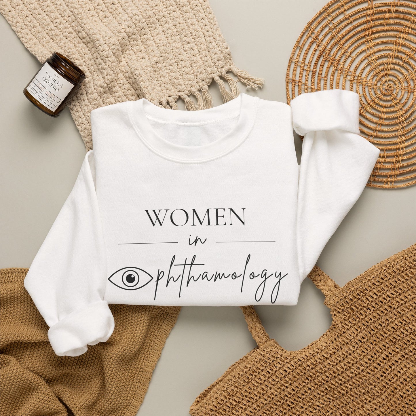 Women in Ophthalmology Unisex Heavy Blend™ Crewneck Sweatshirt