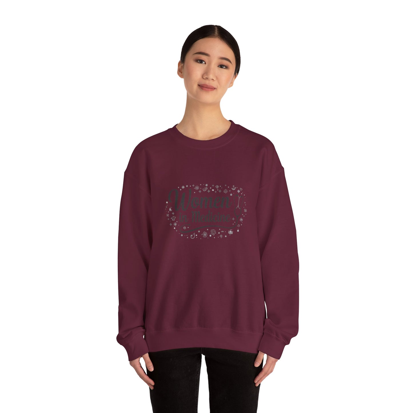 Women in Medicine Unisex Heavy Blend™ Crewneck Sweatshirt