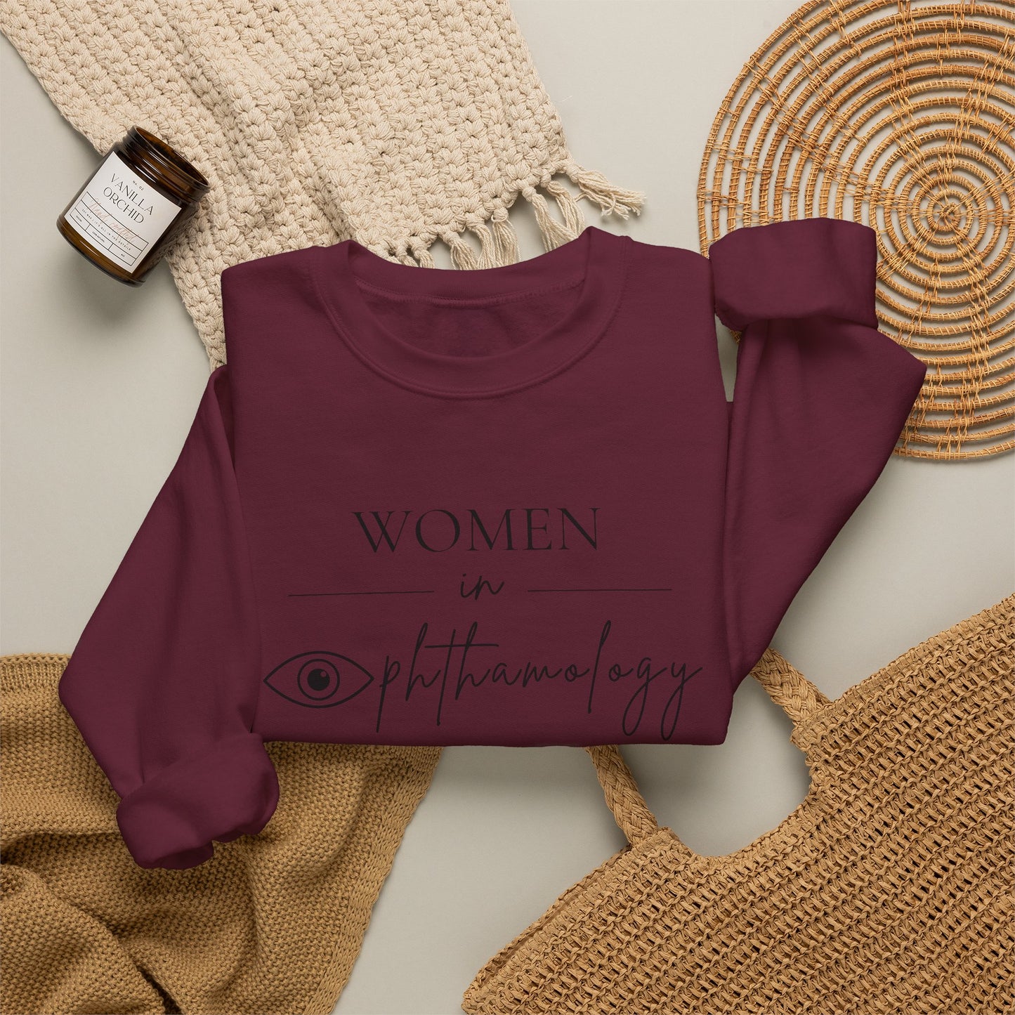Women in Ophthalmology Unisex Heavy Blend™ Crewneck Sweatshirt
