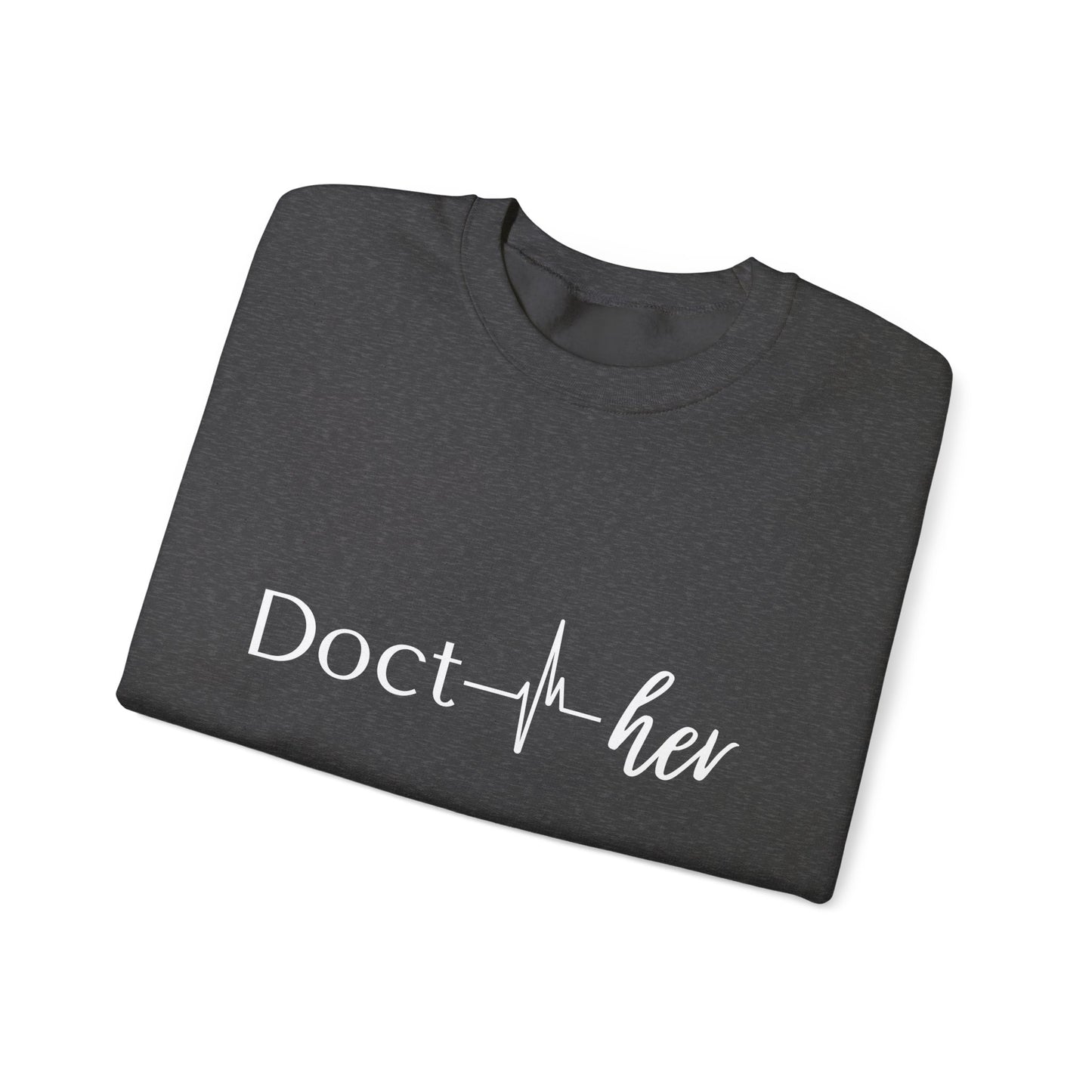 Doct- her Unisex Heavy Blend™ Crewneck Sweatshirt