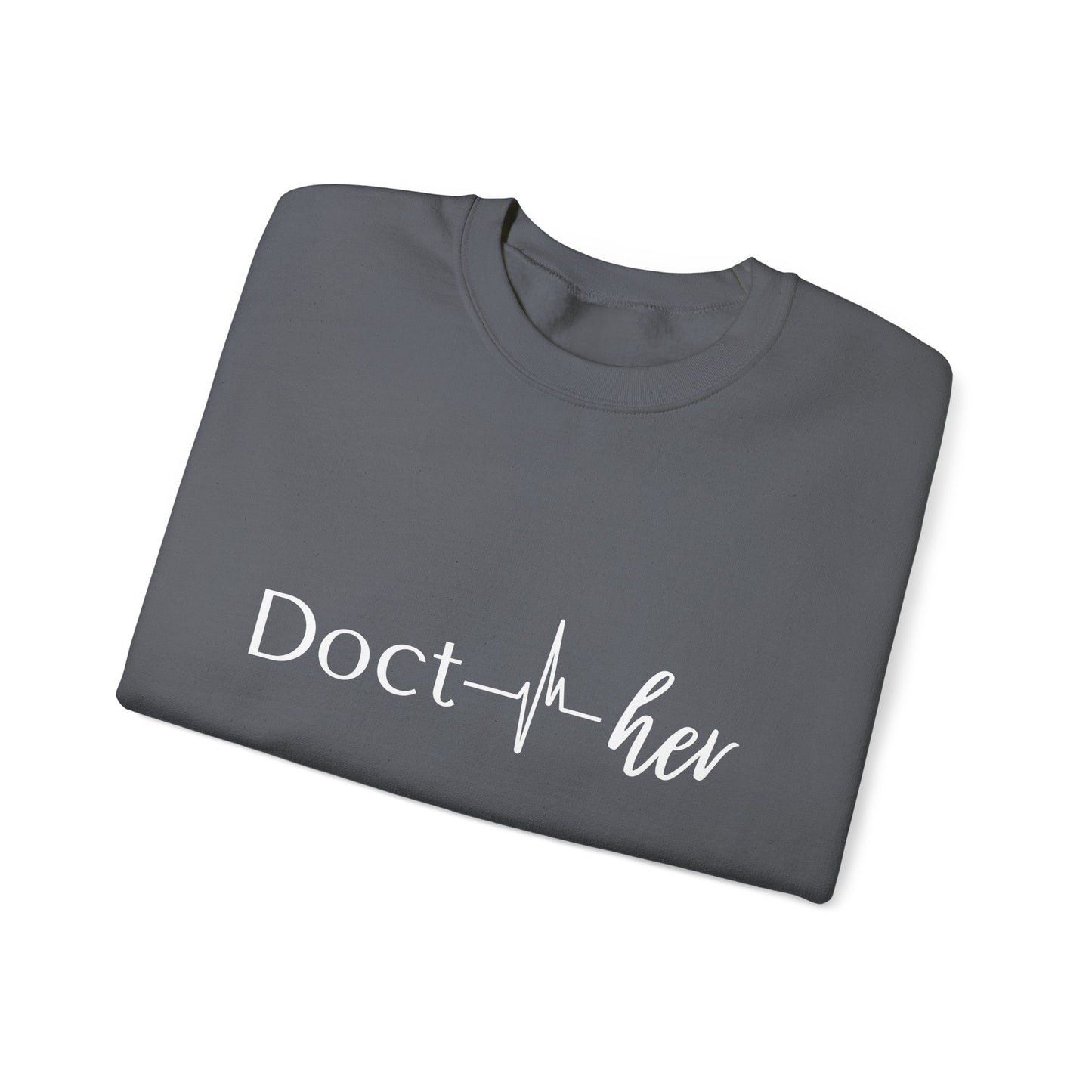 Doct- her Unisex Heavy Blend™ Crewneck Sweatshirt