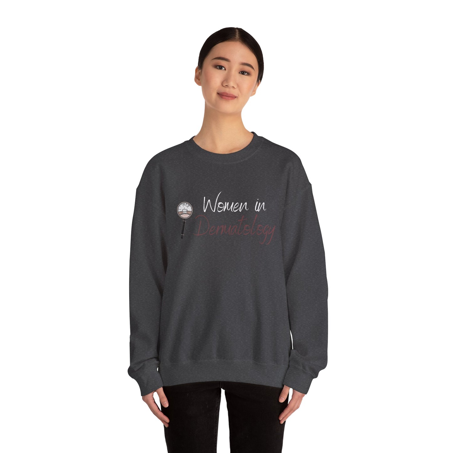 Women in Dermatology Unisex Heavy Blend™ Crewneck Sweatshirt