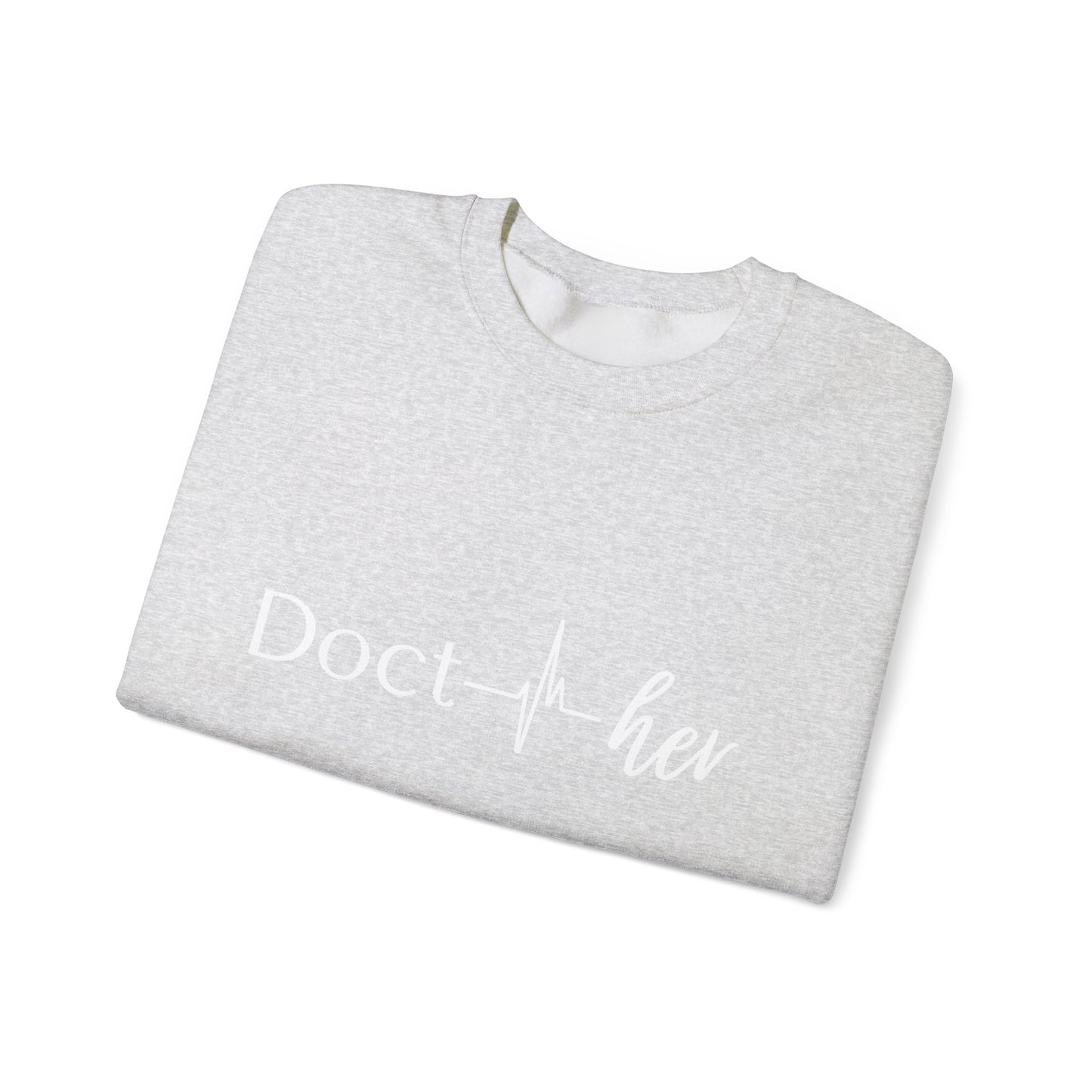 Doct- her Unisex Heavy Blend™ Crewneck Sweatshirt