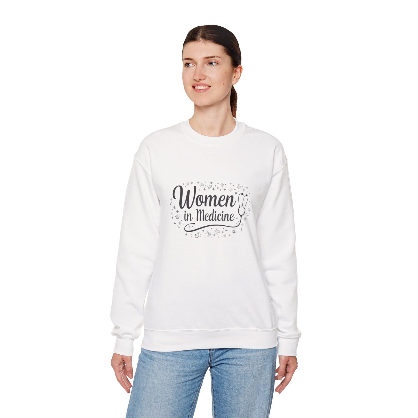 Women in Medicine Unisex Heavy Blend™ Crewneck Sweatshirt