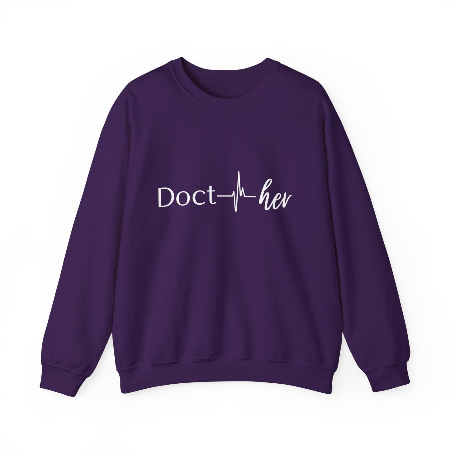Doct- her Unisex Heavy Blend™ Crewneck Sweatshirt