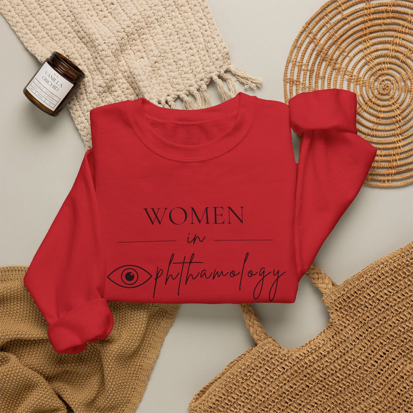 Women in Ophthalmology Unisex Heavy Blend™ Crewneck Sweatshirt