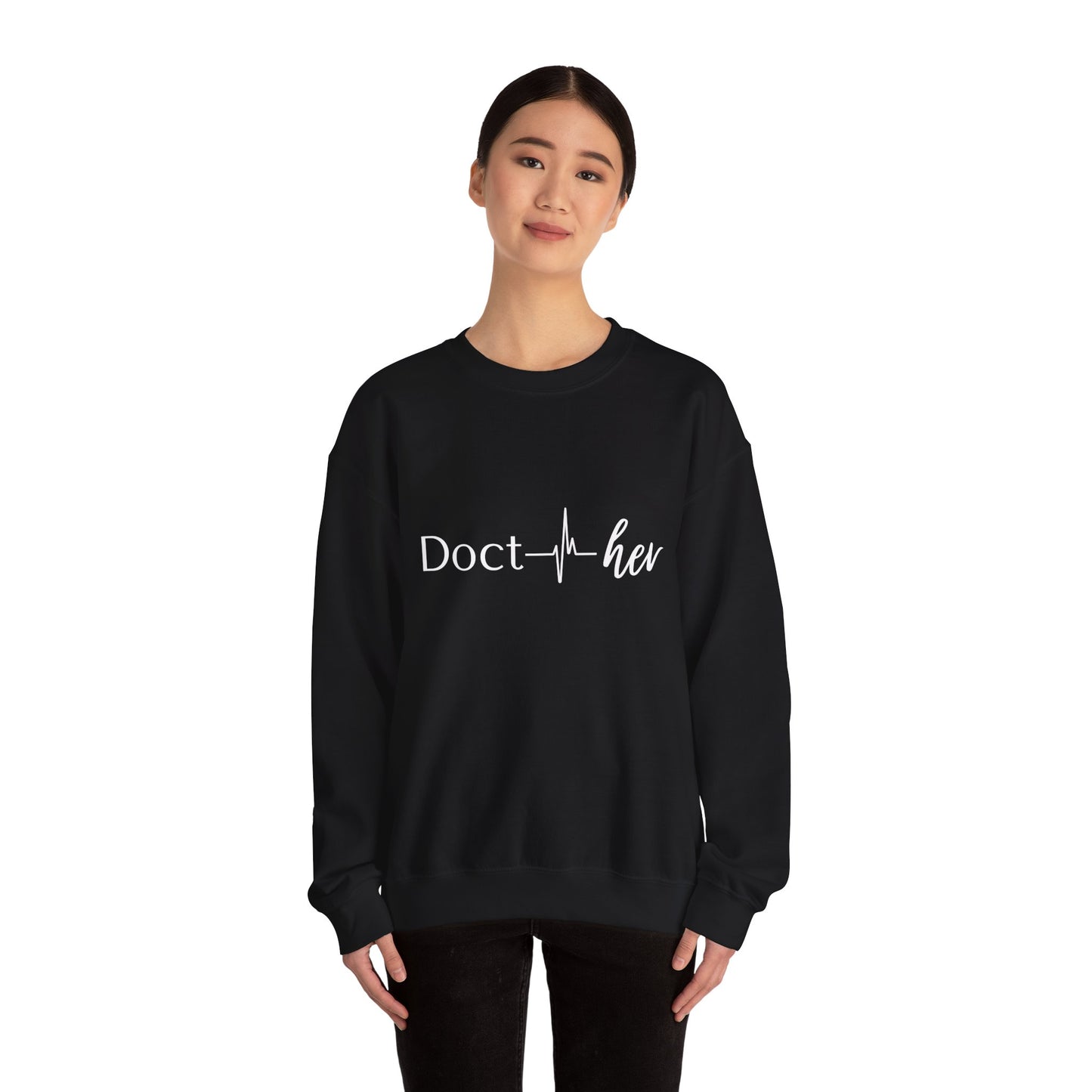 Doct- her Unisex Heavy Blend™ Crewneck Sweatshirt