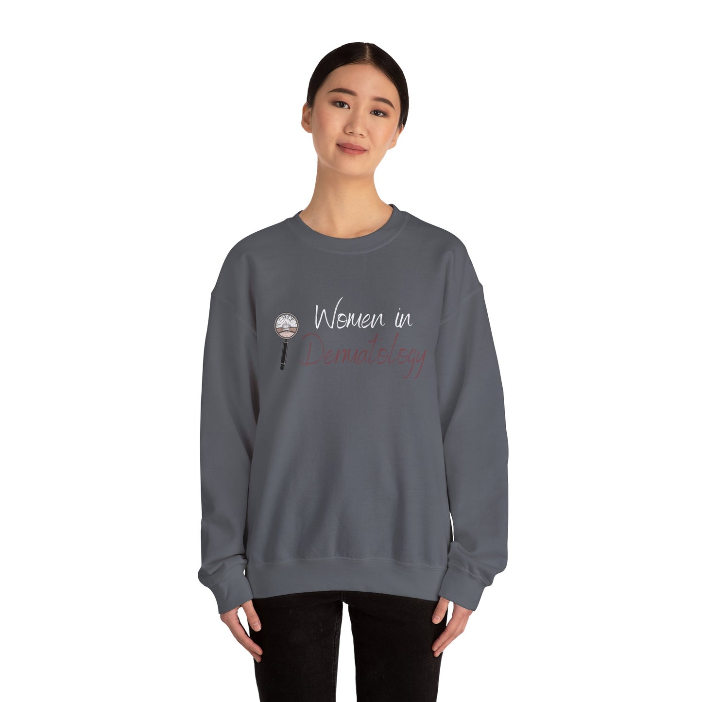 Women in Dermatology Unisex Heavy Blend™ Crewneck Sweatshirt