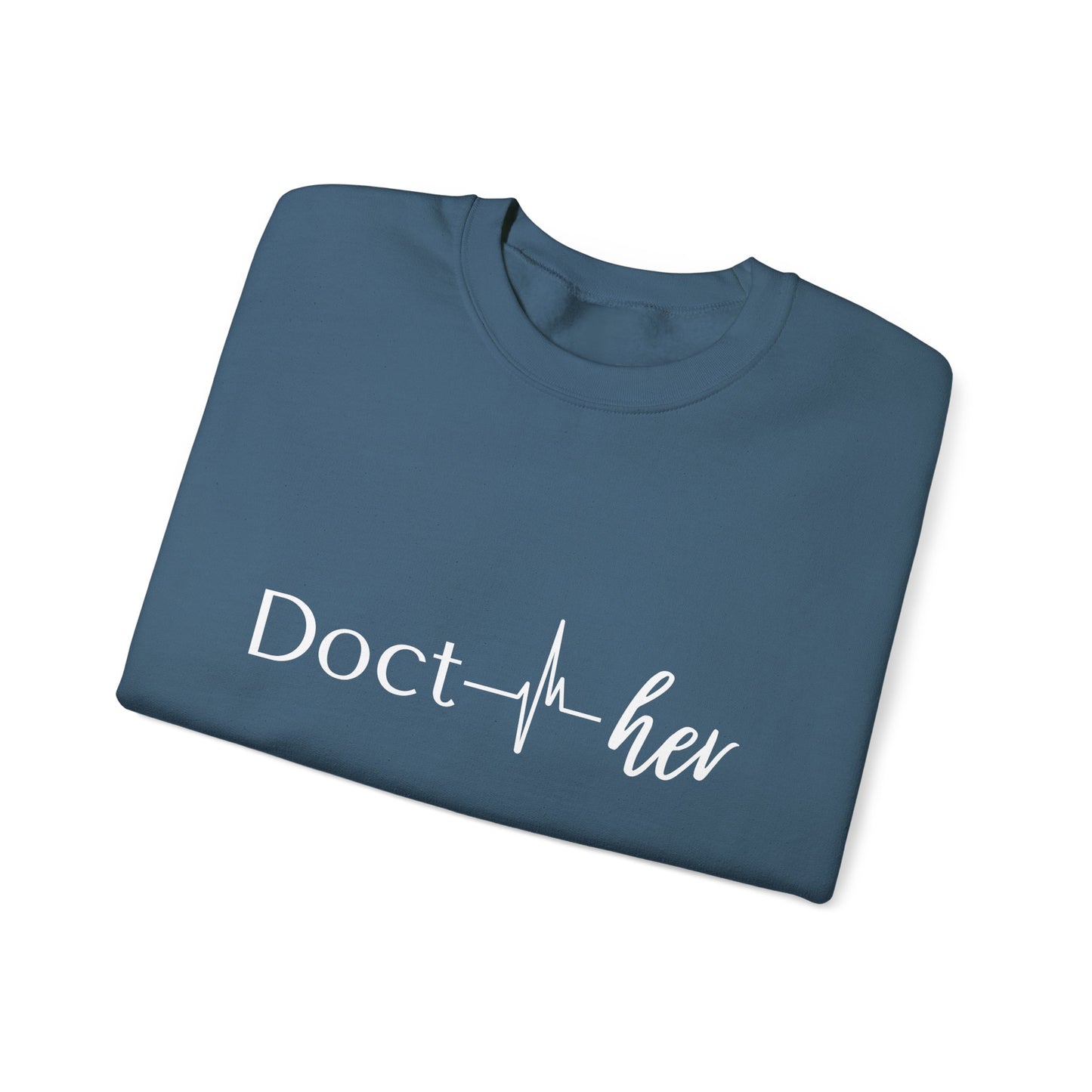 Doct- her Unisex Heavy Blend™ Crewneck Sweatshirt