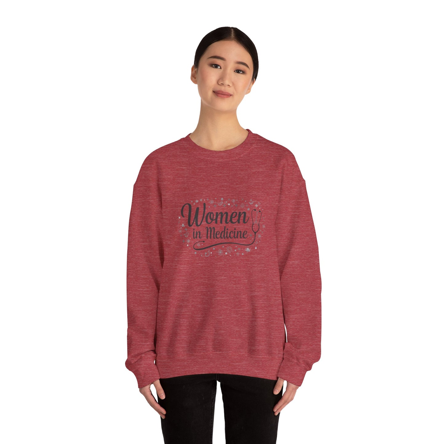 Women in Medicine Unisex Heavy Blend™ Crewneck Sweatshirt