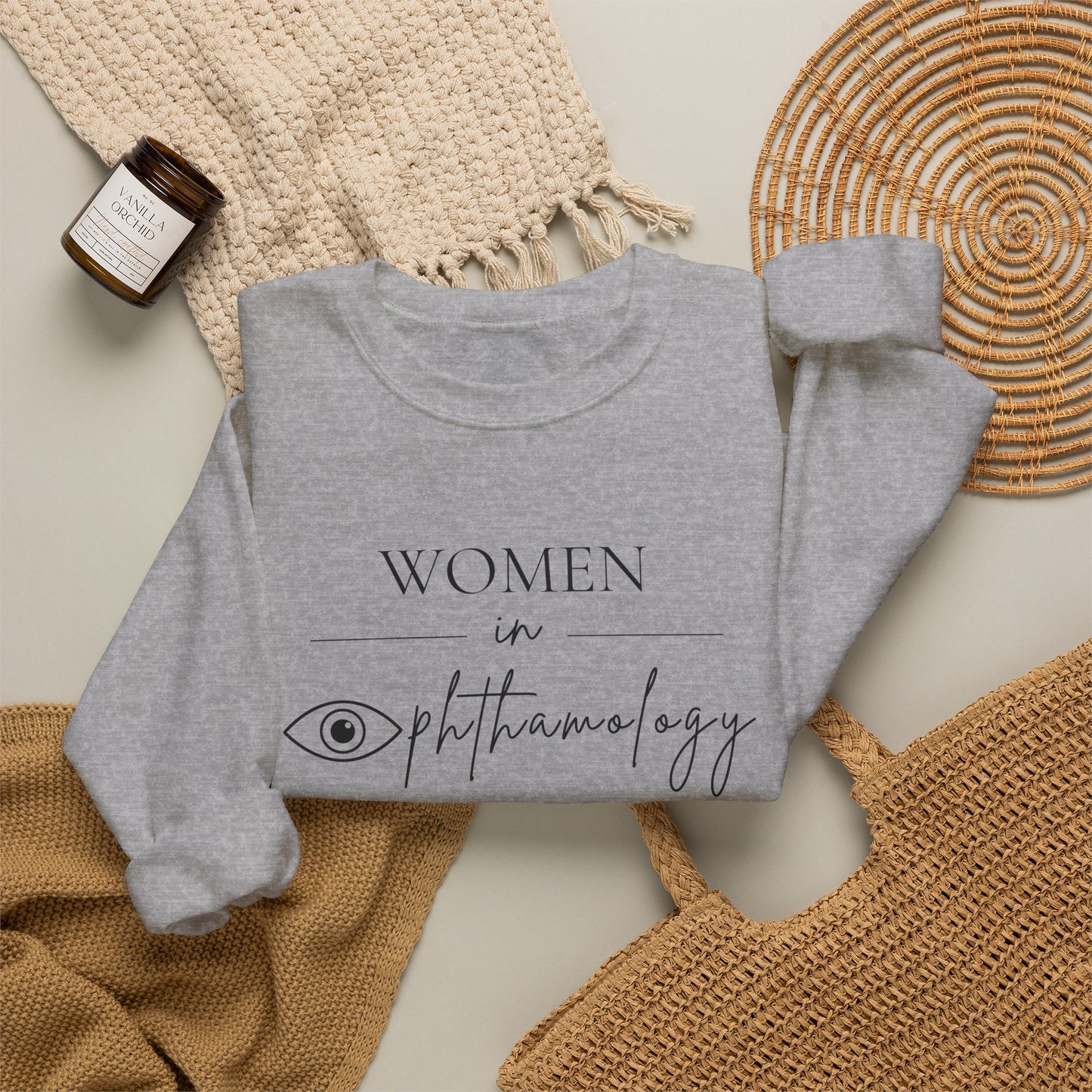 Women in Ophthalmology Unisex Heavy Blend™ Crewneck Sweatshirt