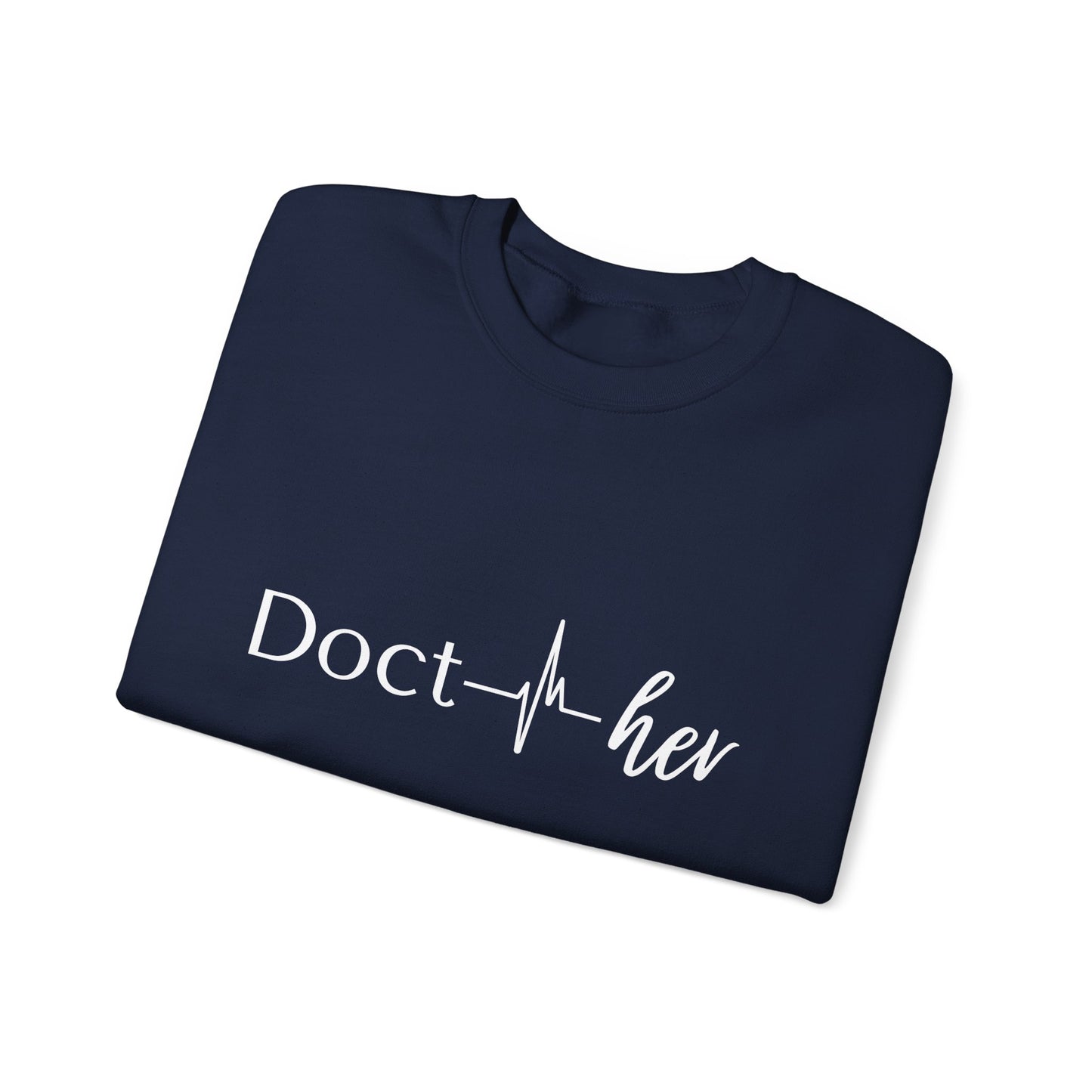 Doct- her Unisex Heavy Blend™ Crewneck Sweatshirt