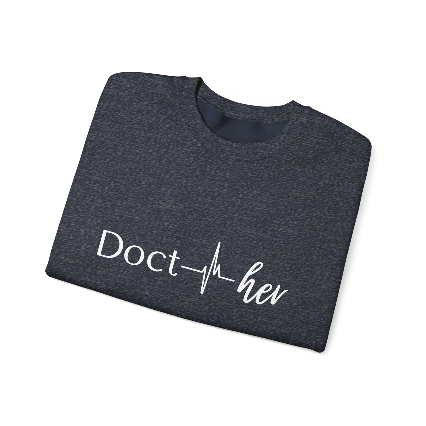 Doct- her Unisex Heavy Blend™ Crewneck Sweatshirt