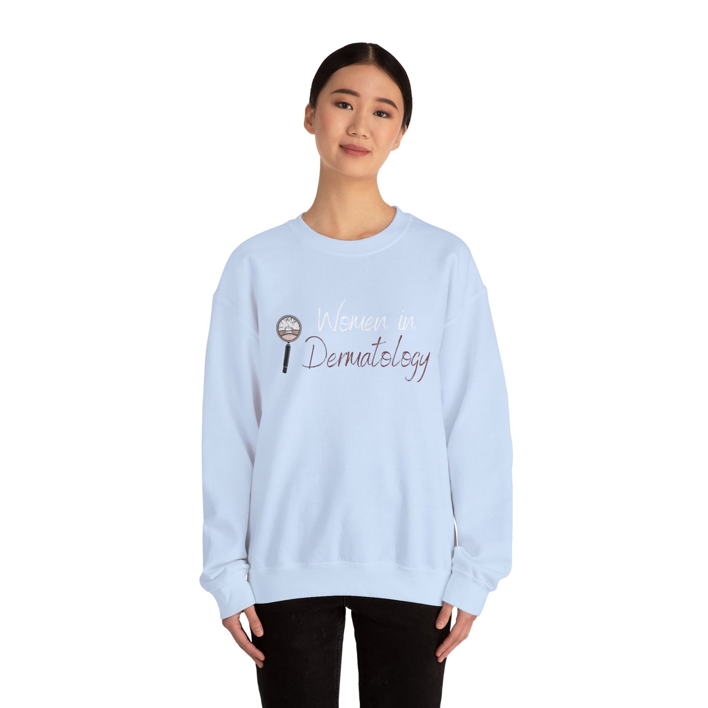 Women in Dermatology Unisex Heavy Blend™ Crewneck Sweatshirt