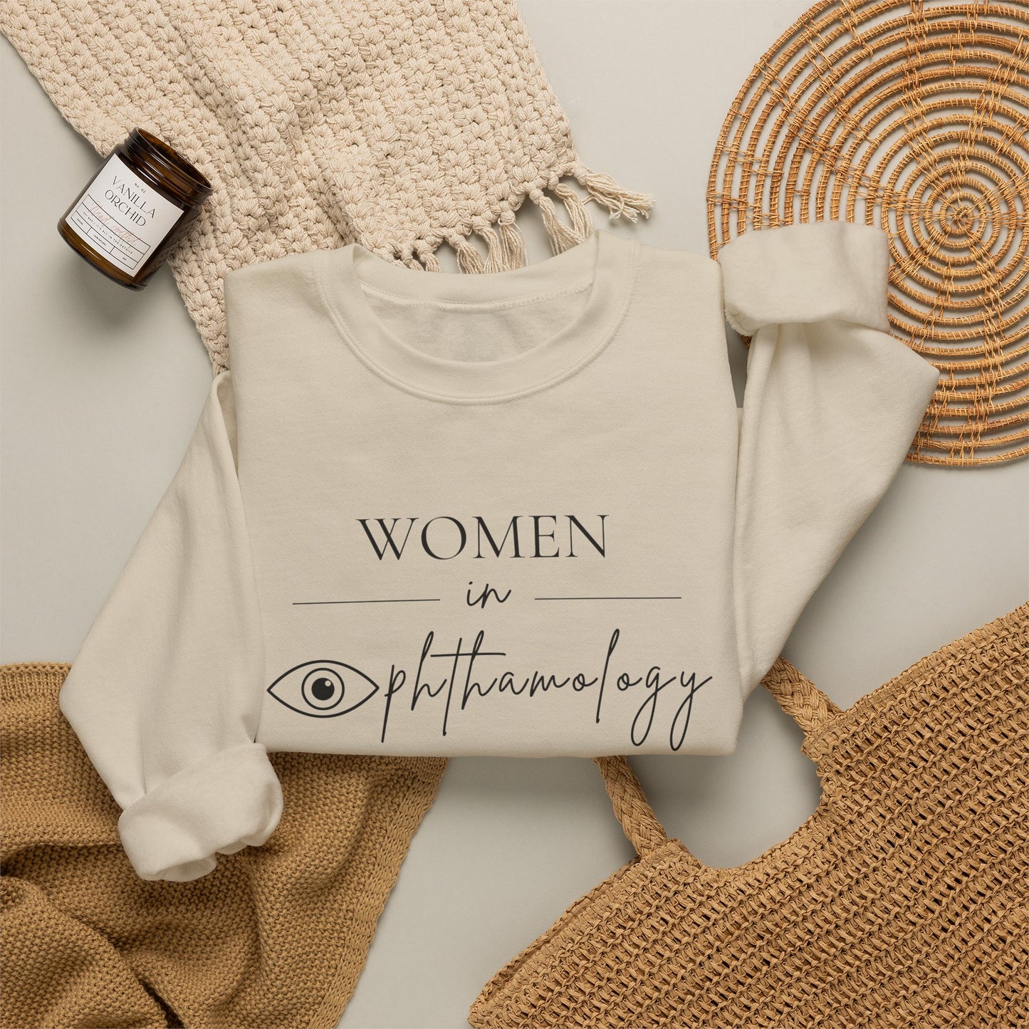 Women in Ophthalmology Unisex Heavy Blend™ Crewneck Sweatshirt