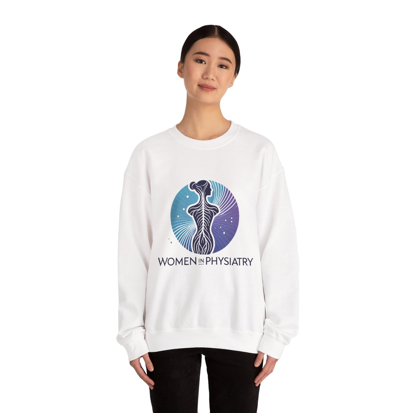 Women in Physiatry Crewneck Sweatshirt - Unisex Heavy Blend